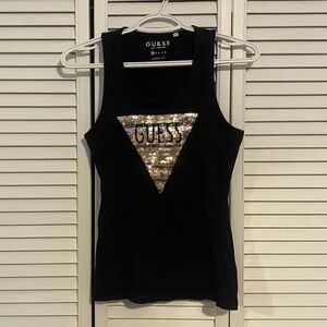 Guess Sequin Top Size Extra Small